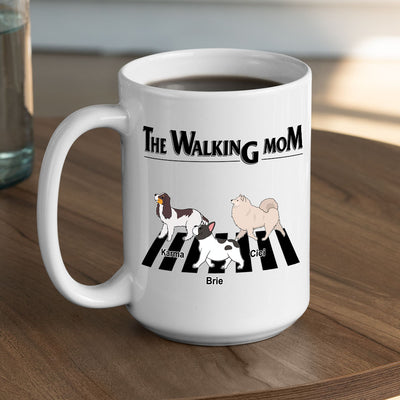 The Walking Dad 2 - Personalized Custom Coffee Mug