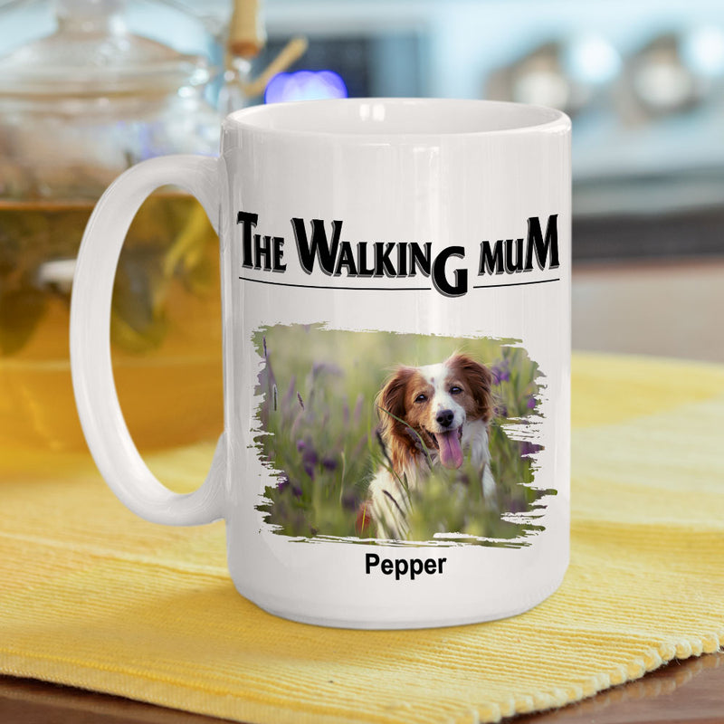 The Walking Cat - Personalized Custom Coffee Mug