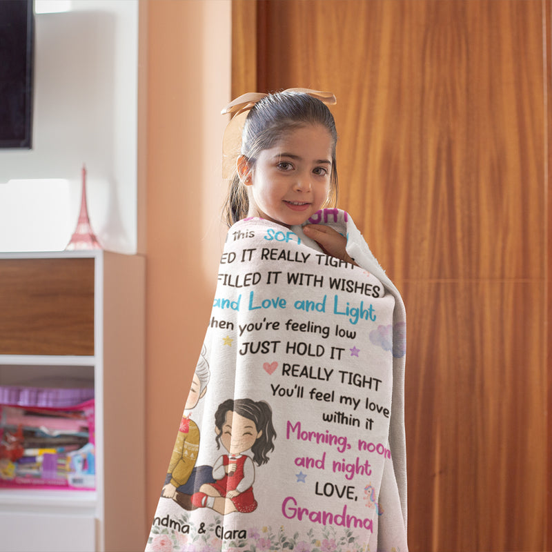 Never Lose - Personalized Custom Fleece Blanket