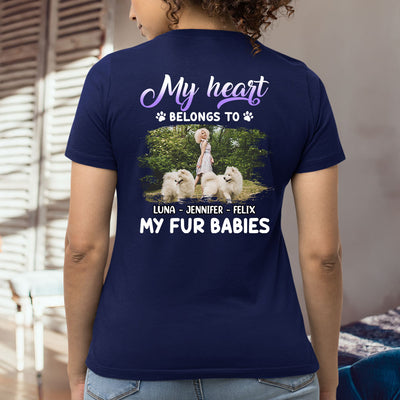 My Fur Babies Photo - Personalized Custom Women's T-shirt