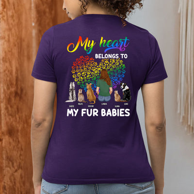 My Fur Babies - Personalized Custom Women's T-shirt