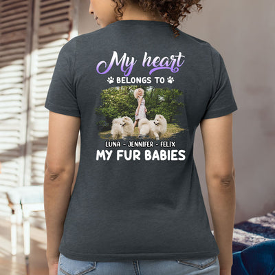 My Fur Babies Photo - Personalized Custom Women's T-shirt