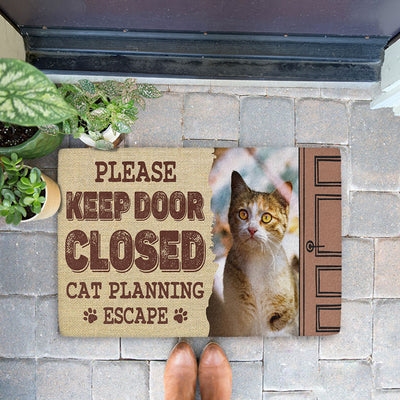 Pet Planning Photo - Personalized Custom Doormat