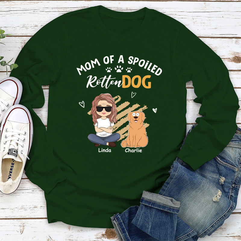 Spoiled Pets Funny - Personalized Custom Long Sleeve T-shirt