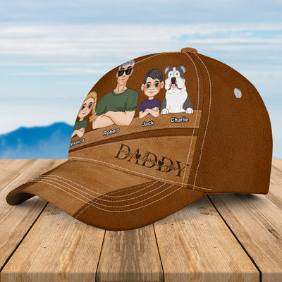 Dad We Love You - Personalized Custom Cap