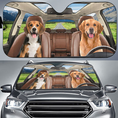 Custom Pet Photo - Personalized Car Sunshade