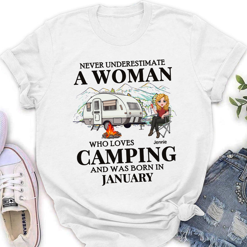 Monthly Camping - Personalized Custom Women&