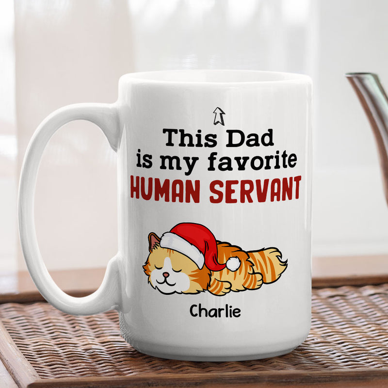 Human Servant Gift - Personalized Custom Coffee Mug