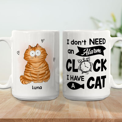 I Have Cats - Personalized Custom Coffee Mug