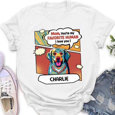 Pop Art My Favorite - Personalized Custom Women's T-shirt