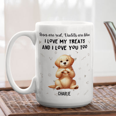 Love Treats Love You - Personalized Custom Coffee Mug