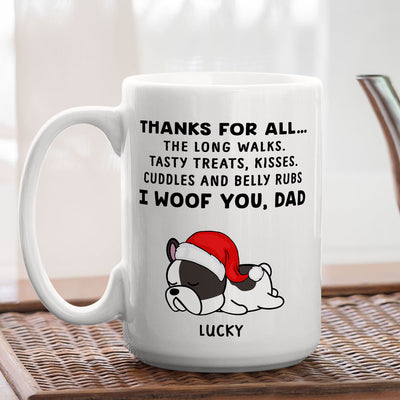 Dog Thanks All - Personalized Custom Coffee Mug