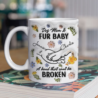 Paw In Hand - Personalized Custom 3D Inflated Effect Mug