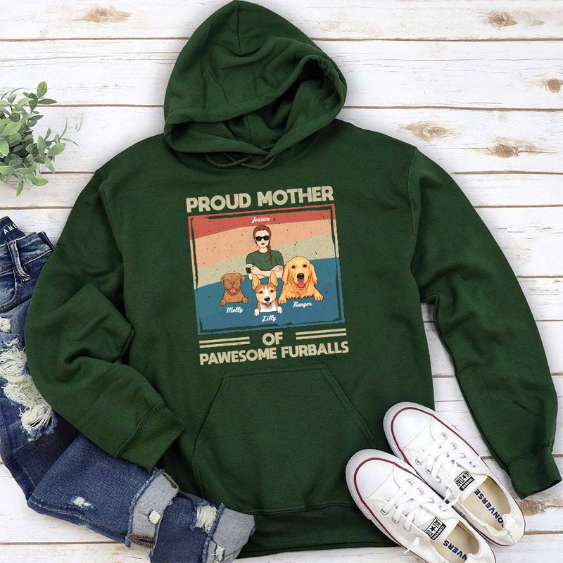 Proud To Be A Dog Dad - Personalized Custom Hoodie