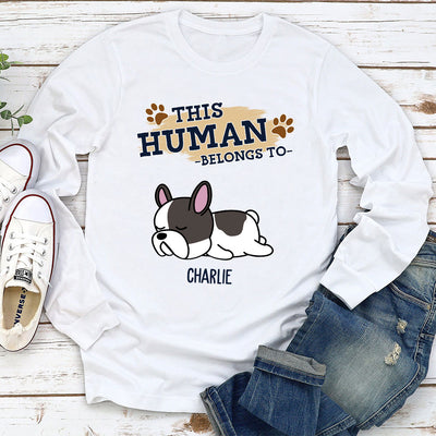 This Human Version 2 - Personalized Custom Long Sleeve T-shirt