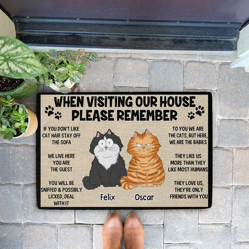 Please Remember - Personalized Custom Doormat