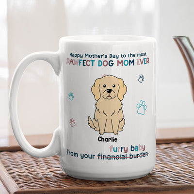 Human Servant From Your Furry Baby - Personalized Custom Coffee Mug