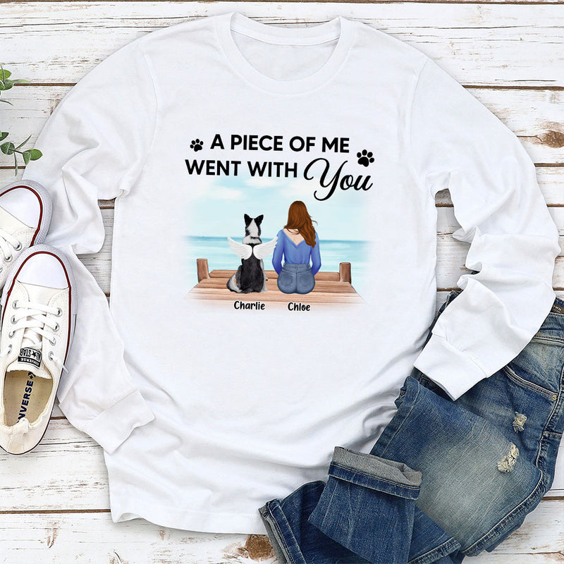 A Piece Of Me - Personalized Custom Long Sleeve T-shirt