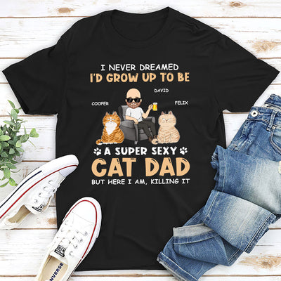 Sexy Dad Mom - Personalized Custom Unisex T-shirt