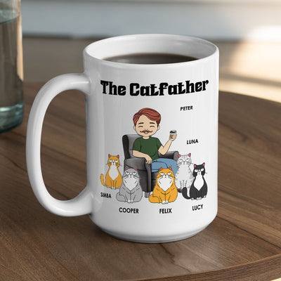 The Cat Parents - Personalized Custom Coffee Mug