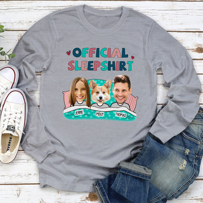 Sleepshirt Photo - Personalized Custom Long Sleeve T-shirt