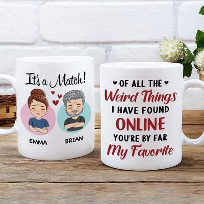 You Are My Favorite - Personalized Custom Coffee Mug