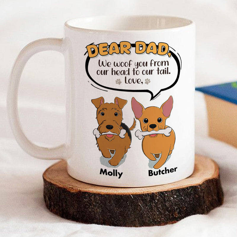 My Head To Tail - Personalized Custom Coffee Mug