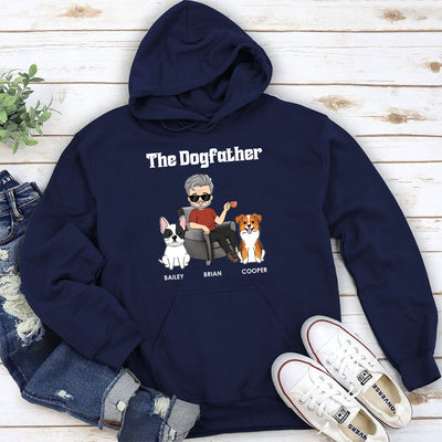 The Cartoon Dog Parents- Personalized Custom Hoodie