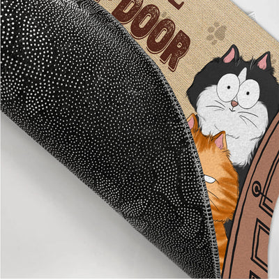 Cats Planning 2 - Personalized Custom Doormat