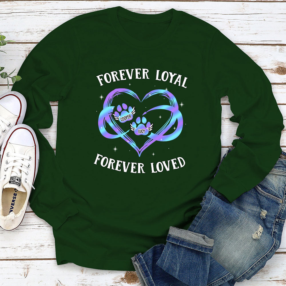 Forever Loyal - Personalized Custom Long Sleeve T-shirt