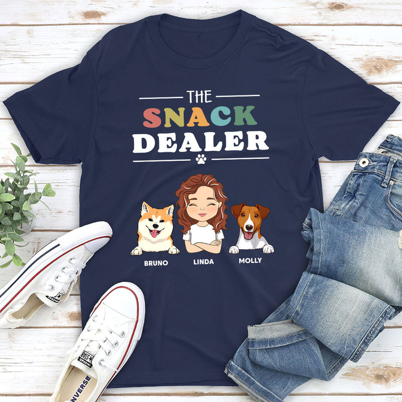 The Snack Dealer - Personalized Custom Unisex T-shirt