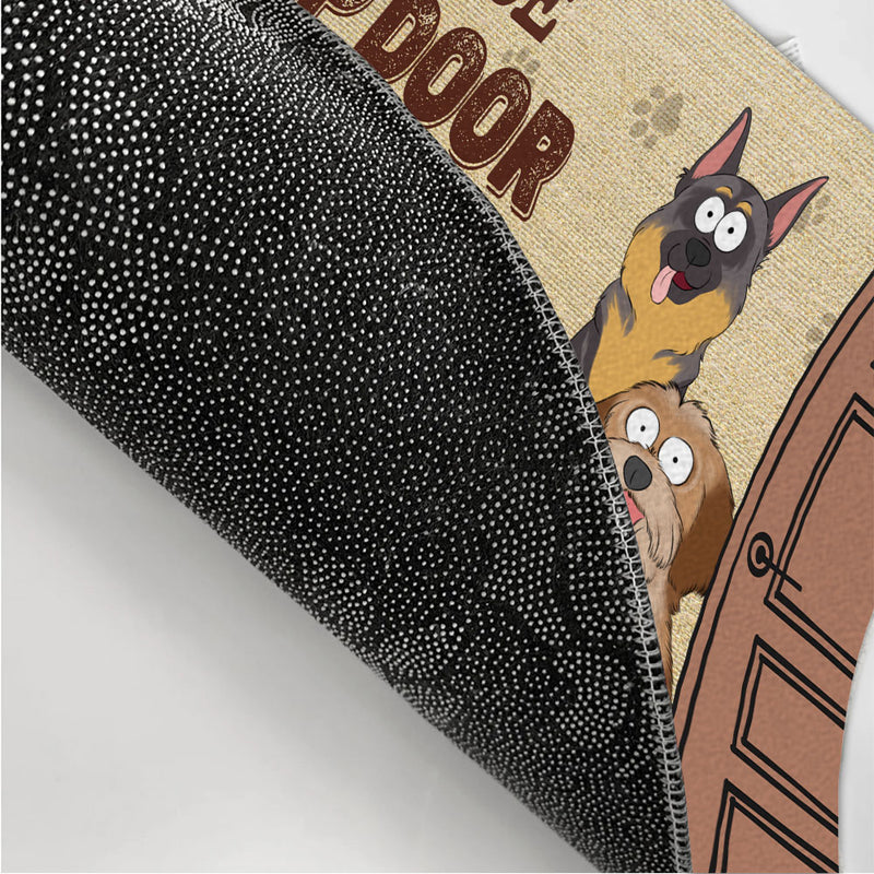 Dog Planning Version 2 - Personalized Custom Doormat