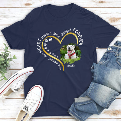 My Heart Changed Forever - Personalized Custom Premium T-shirt