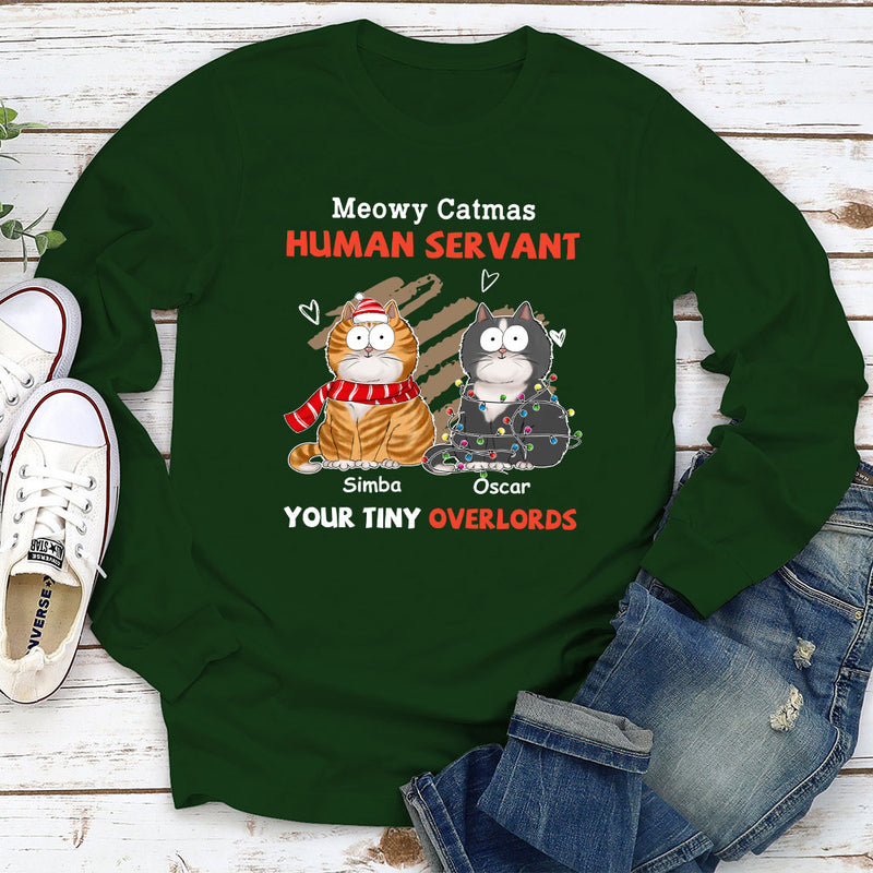 Meowy Catmas Servant  - Personalized Custom Long Sleeve T-shirt