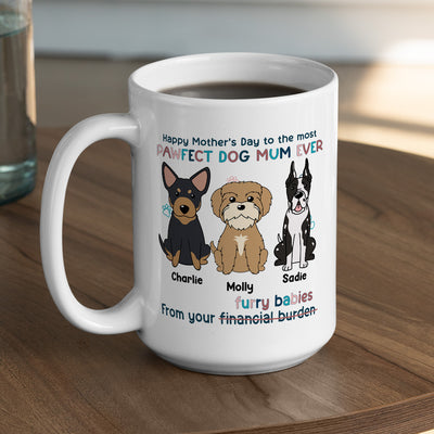 Human Servant From Your Furry Baby - Personalized Custom Coffee Mug