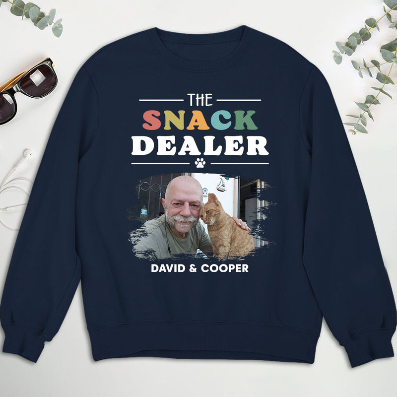 Pets Snack Dealer Photo - Personalized Custom Sweatshirt