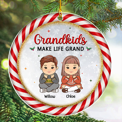 Make Life Grand - Personalized Custom Acrylic Ornament