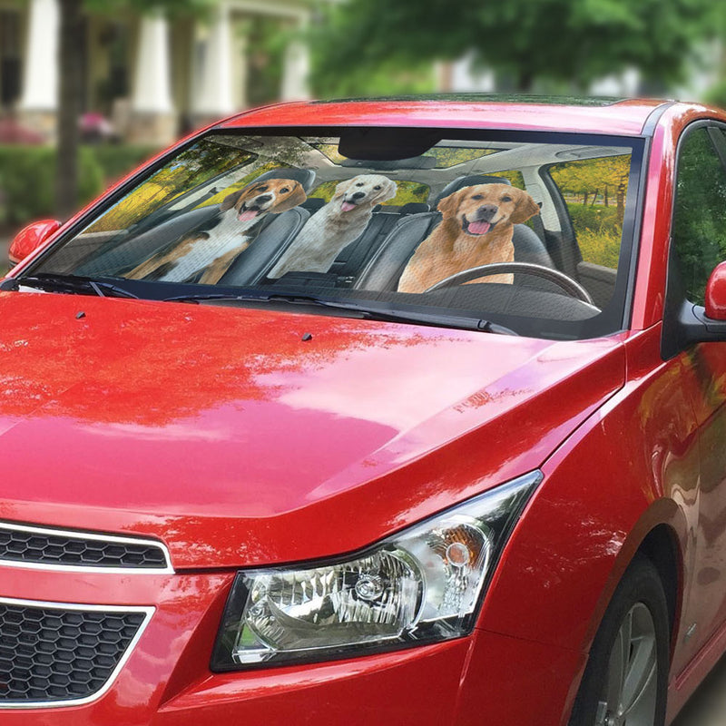 Custom Pet Photo - Personalized Car Sunshade