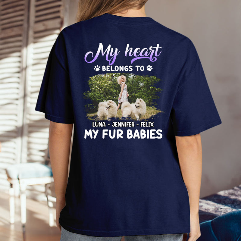 My Fur Babies Photo - Personalized Custom Premium T-shirt