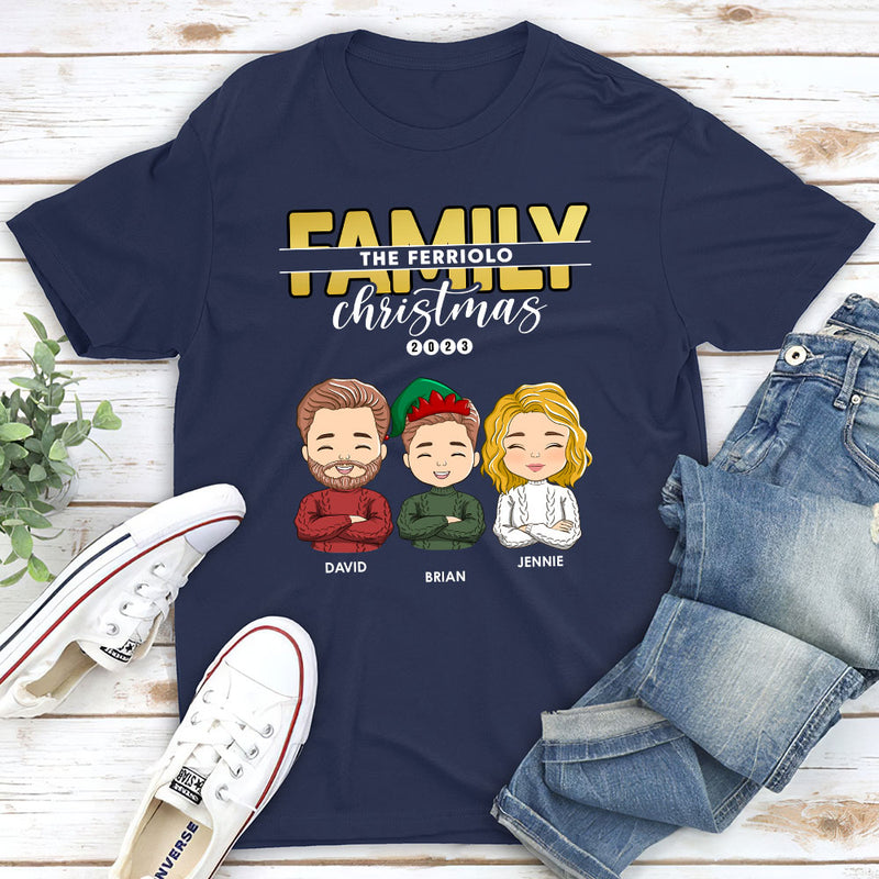 2023 Family - Personalized Custom Unisex T-shirt