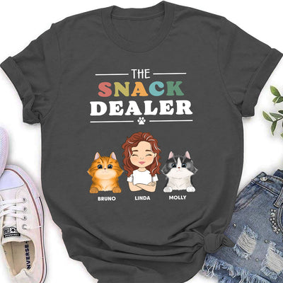 Pets Snack Dealer - Personalized Custom Women's T-shirt