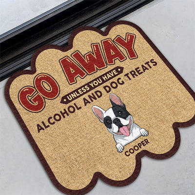Go Away Unless You Have - Personalized Custom Doormat