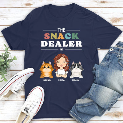 Pets Snack Dealer - Personalized Custom Premium T-shirt