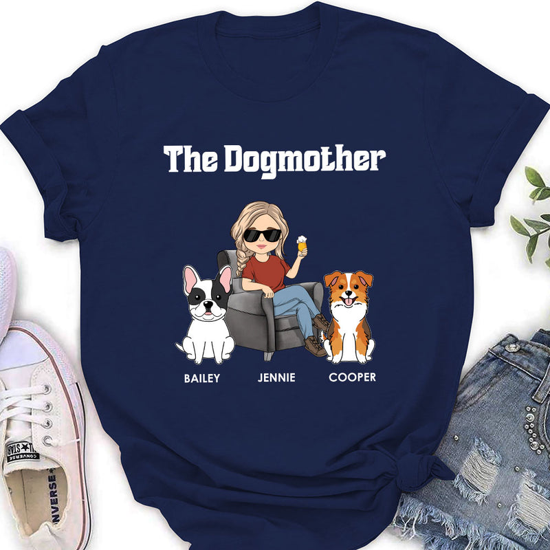 The Cartoon Dog Parents - Personalized Custom Women&