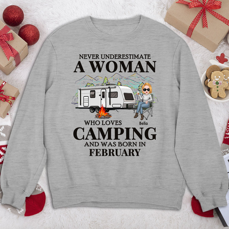 Monthly Camping - Personalized Custom Sweatshirt