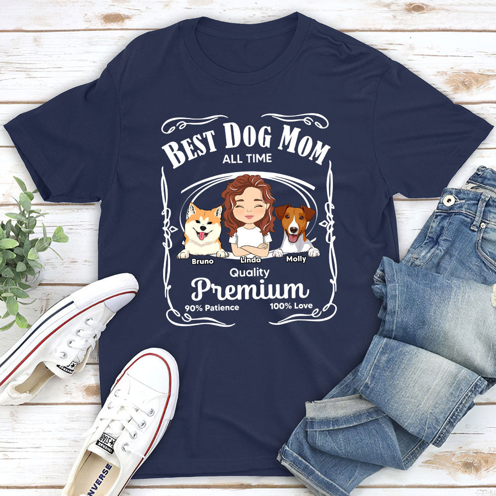 Best Of All Time Personalized Pet Dog Owner Custom Unisex T-shirt