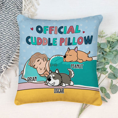 Official Cuddle Pillow - Personalized Custom Throw Pillow