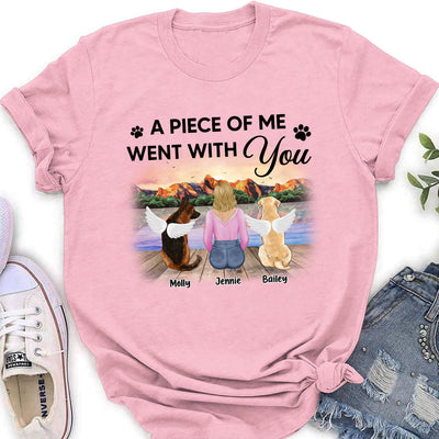 A Piece Of Me - Personalized Custom Women's T-shirt