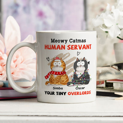 Meowy Catmas Servant - Personalized Custom Coffee Mug