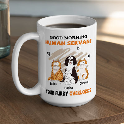 Good Morning Version 2 - Personalized Custom Coffee Mug